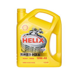 壳牌机油 黄壳 黄喜力 HX6合成机油 10W 40 SN 4L装润滑油产品图片1